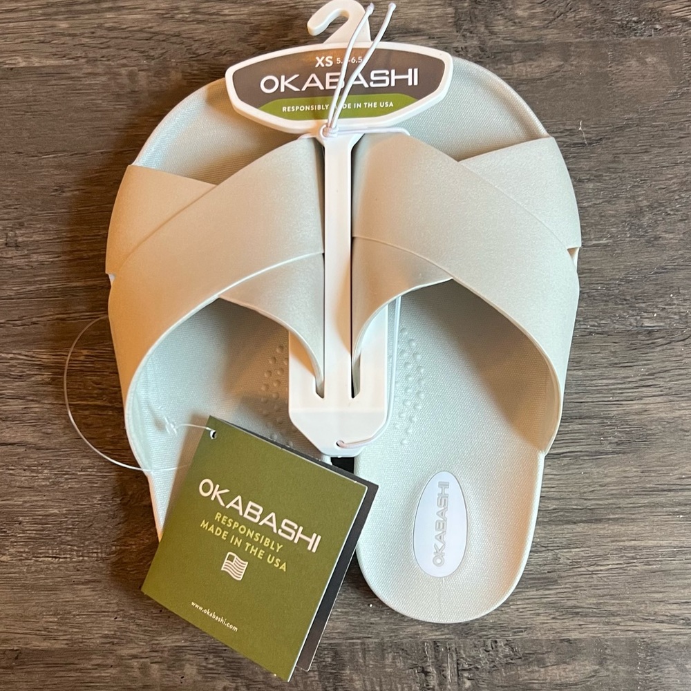 New Okabashi sandals